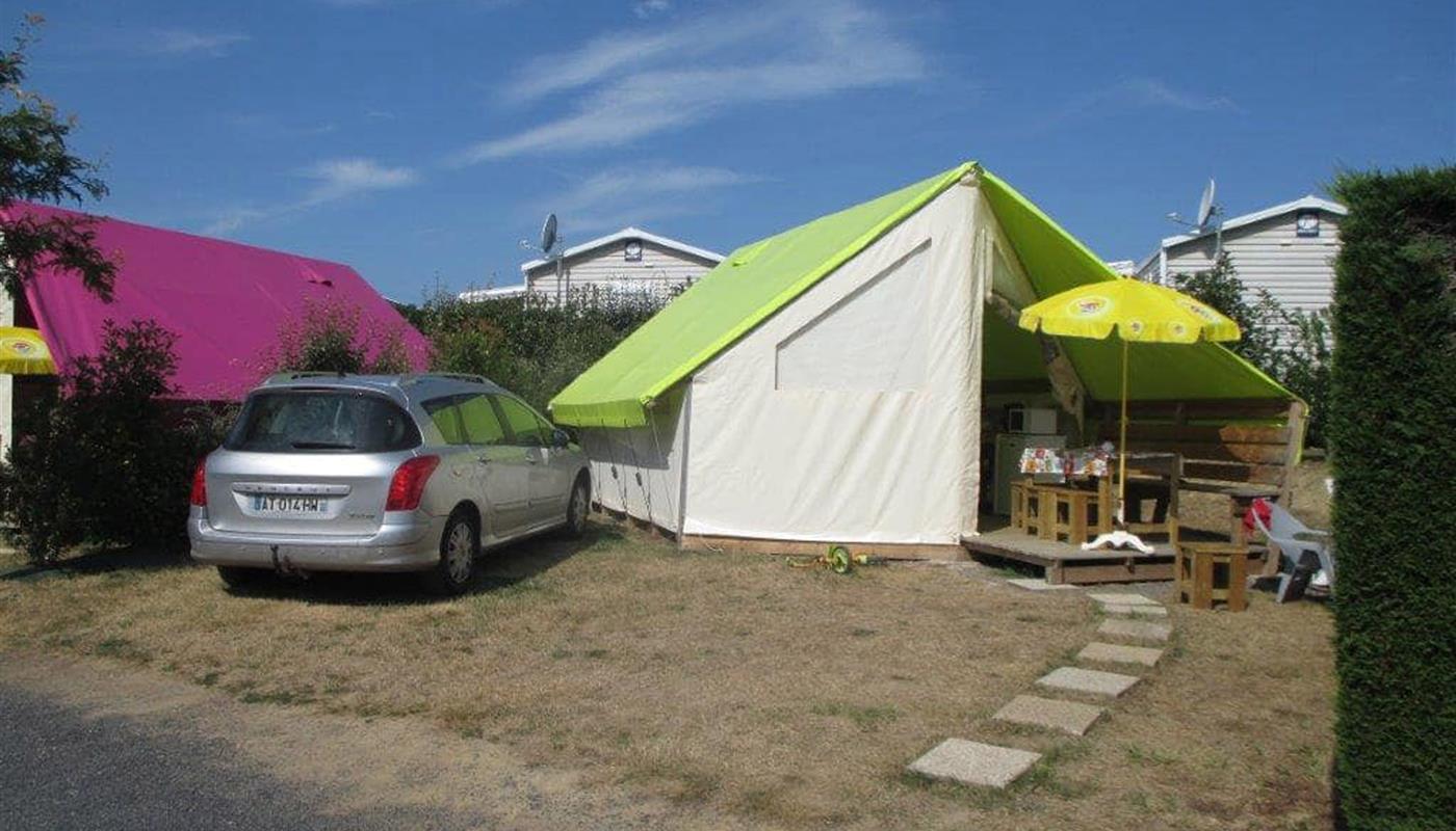  Tente Ecolodge - Camping Europa Vendée location pas cher Saint Gilles Croix de Vie - Camping Europa - Saint Gilles Croix de Vie